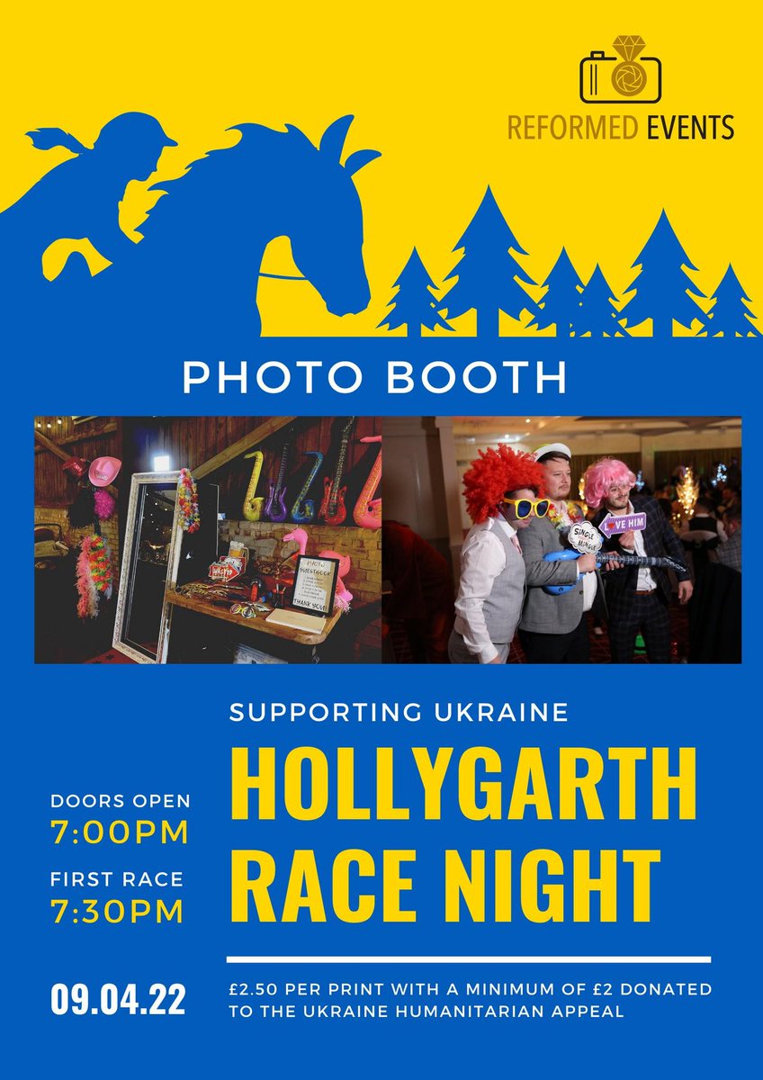 #racenight #charity #ukraine #ilkley #reformedevents #allwelcome #fundraiser