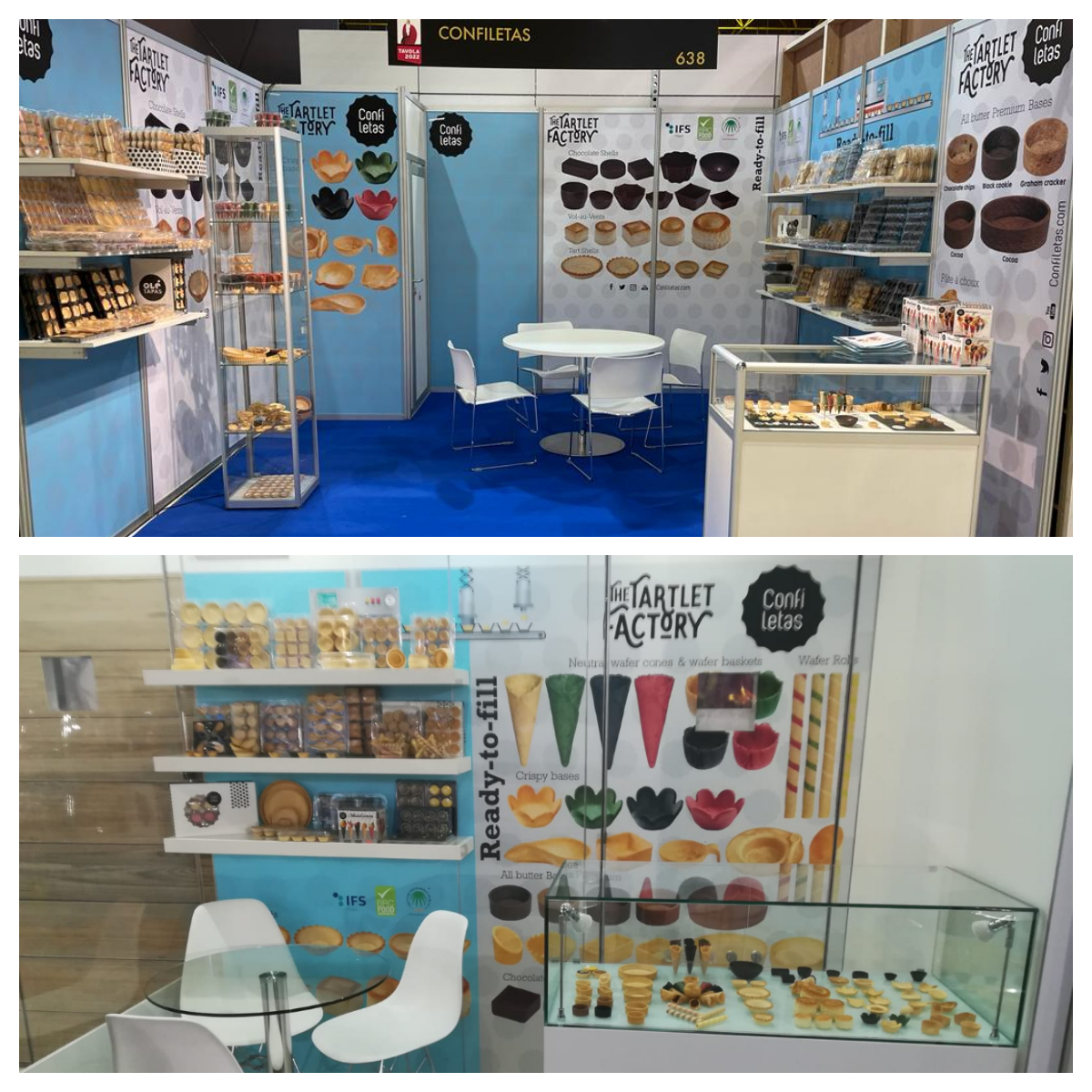Confiletas's tweet photo. Thank you so much for visiting us at Tavola and IFE. It's been great to meet so many of you 👋

Don't forget you can always contact us on info@confiletas.com or calling at +34 968 627 188 📱

#Confiletas https://t.co/2H6L4fkkkV