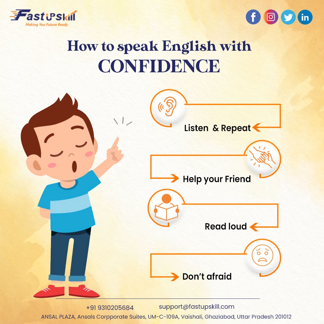 FastUpSkill's tweet photo. 🚀Here are several learning tips that can help you build your confidence in speaking English:
#onlinelearning #onlinelearningplatform #fastupskill #online #onlinestudy #onlinestudyclasses #publicspeaking #logicalreasoning #edtech #creativewriting #education #elearning #upskilling https://t.co/kHxBHwM6TU