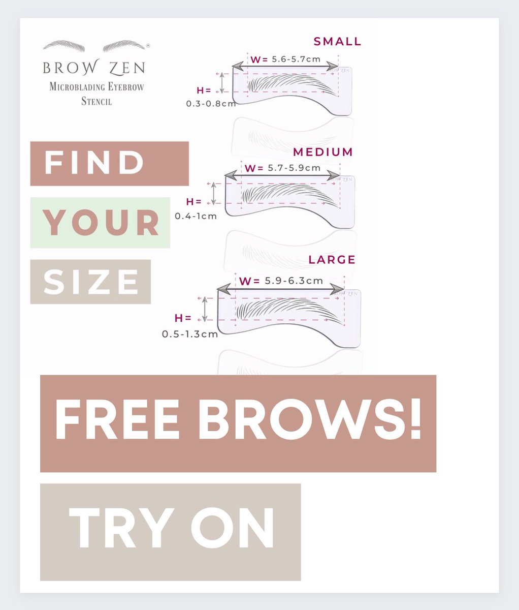 _BrowZen_'s tweet photo. Free Brows! Come try on our stencil designs - We Are Exhibiting @ #PBLondon @ ExCeL London April 3-4.  We cannot wait to welcome you at our stand T48 in just over a weeks time. https://t.co/GepfVSPaWL