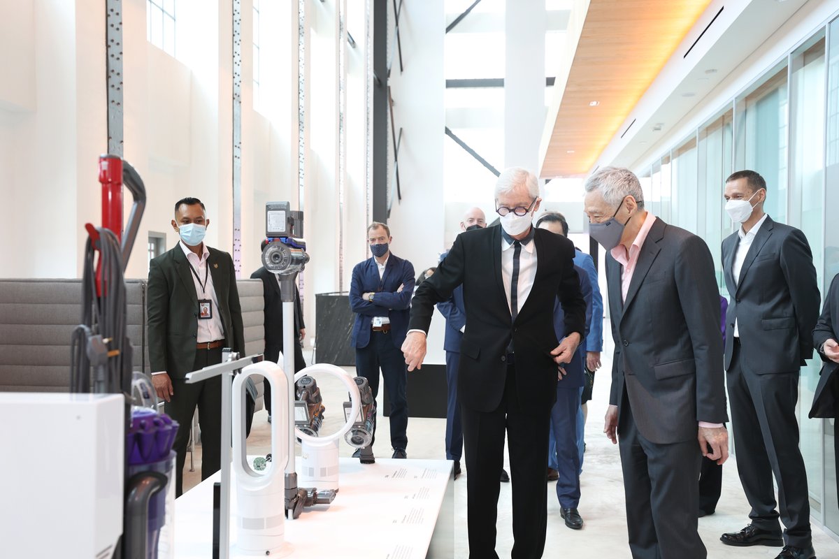 Launched <a href="/Dyson/">Dyson</a>'s new global HQ at the iconic St James Power Station tdy. Its presence here will contribute to our vibrant engineering and R&amp;D landscape. Look forward to many inventions and discoveries being made right here in Singapore. – LHL go.gov.sg/hkx580