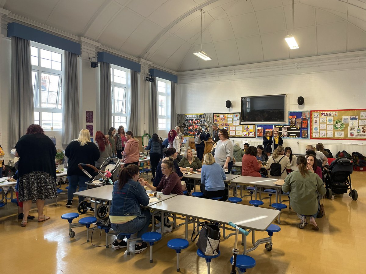 A fantastic turn out for our FDPS Mother’s Day coffee morning! Thank you all for supporting us! And well done <a href="/FriendsofDPS/">Friends of Delapre Primary School</a> 👏👏👏Remaining cakes on sale on the playground from 2.50pm. 50p each (ish)