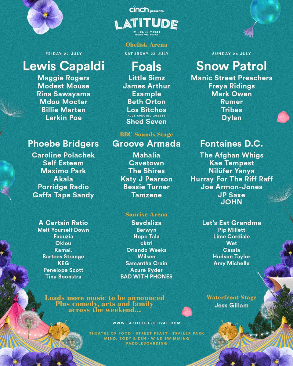 Latitude Festival lineup