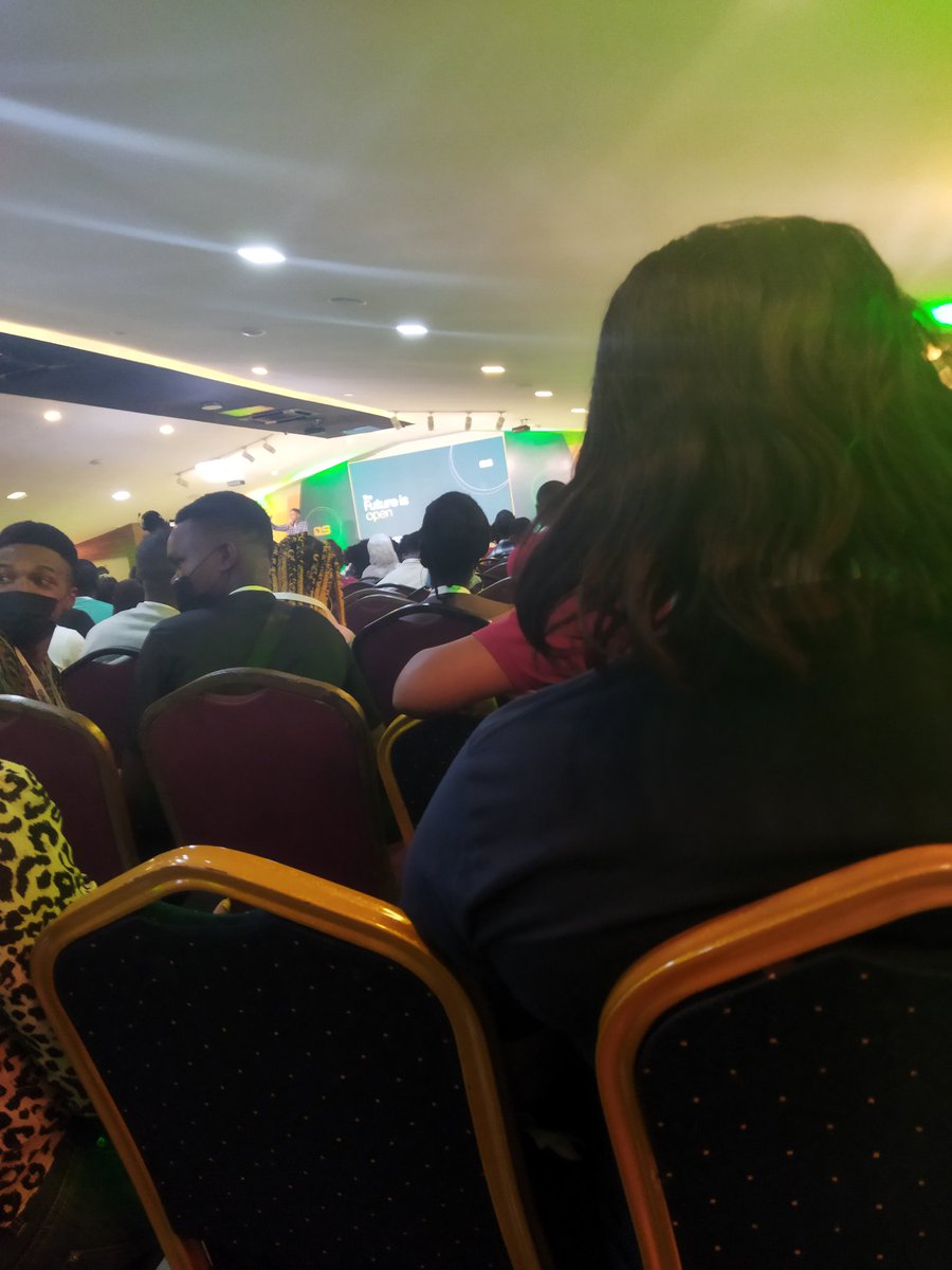 codewithola's tweet image. Am at the OSCAFEST22. It has been a lovely experience.

#OSCAFest22 
##GithubXOSCAFEST22