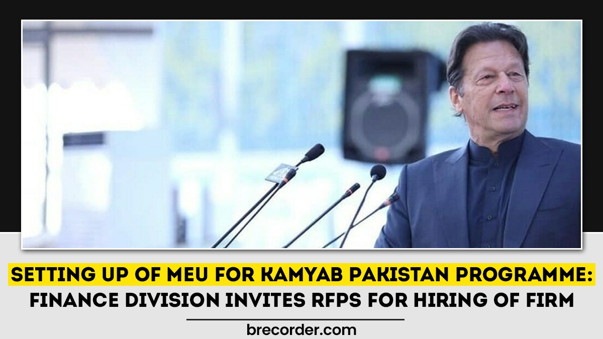 brecordernews's tweet image. The Finance Division has invited request for proposals for hiring of competent firm for setting up Monitoring and Evaluation Unit (MEU) of Kamyab Pakistan Program.
brecorder.com/news/40162971/…

#KamyabPakistanProgram #financeDivision