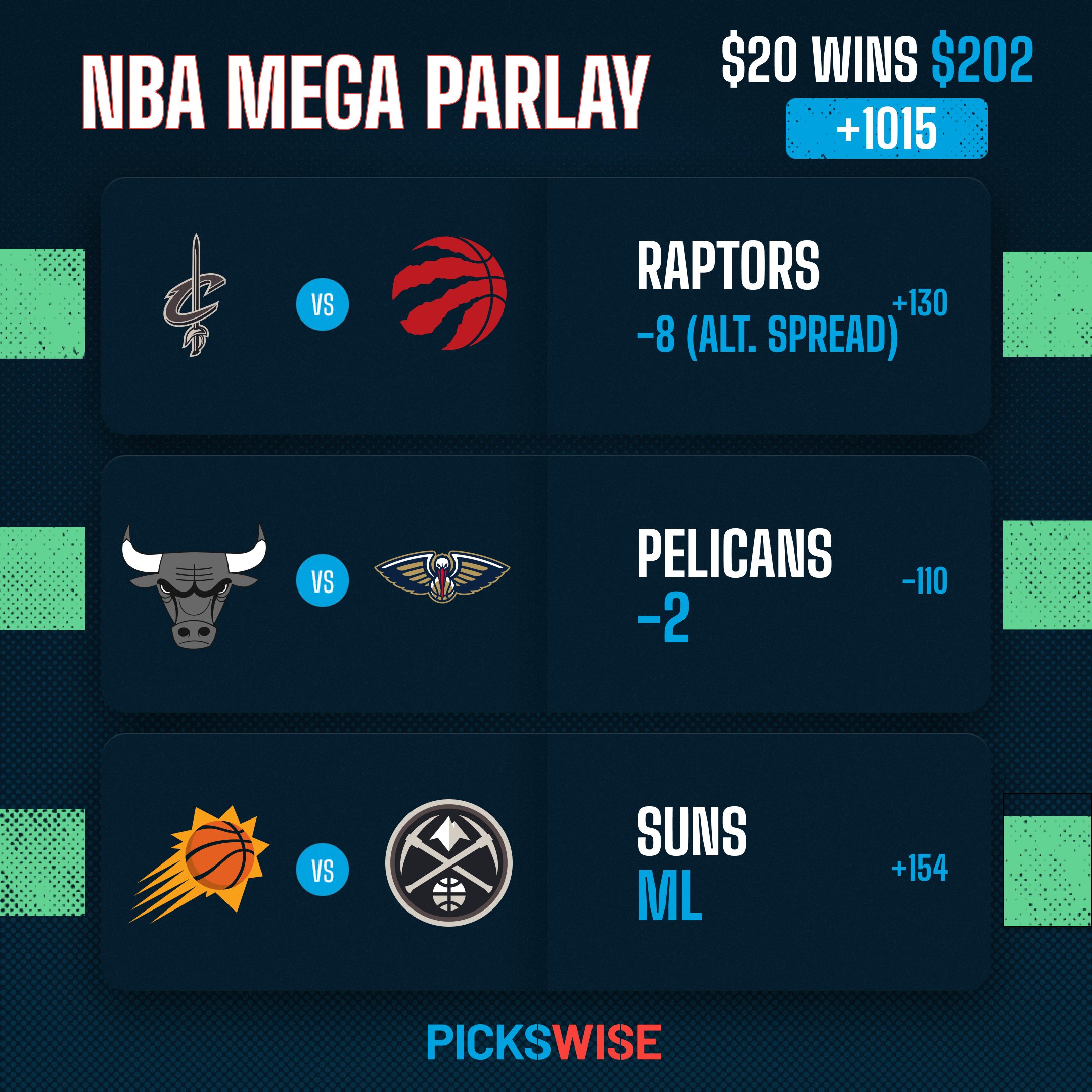 Pickswise on Twitter "We absolutely SMASHED the NBA slate tonight 💰 5