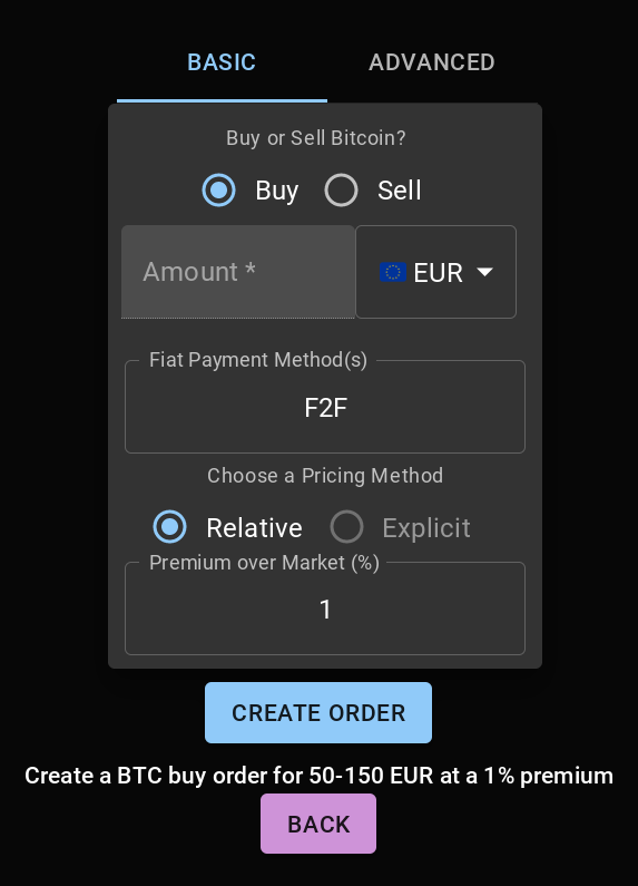 decentralized_b's tweet photo. Good morning #Bitcoin er's

#Robosats has new features and launches the dark mode
Now you can place orders with a range, set their time, or set how much you put your skin in the game? increasing or not the assurance for your order

@recksato is on fire! https://t.co/kzUcyiCOTZ