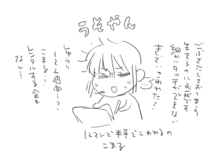 困ってる。。。 