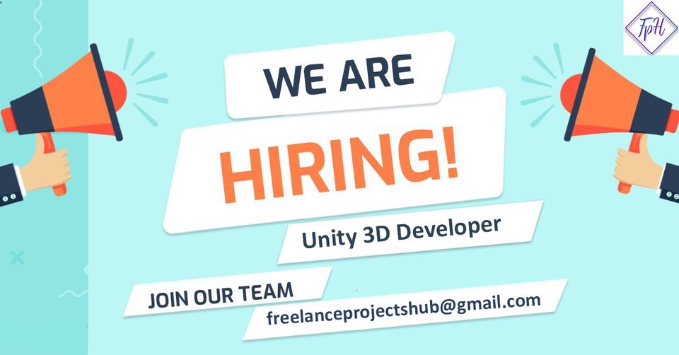 We are looking for a talented Unity Developer to join our design team. As a Unity Developer.
Drop Your Resume :- +923204357663
#unitydeveloper #unitydevelopers #unitydeveloperjobs #unitydeveloperinternship #unitydevelopernetwork #jobs #hiring
#unity3d #unity #unitygames #dev