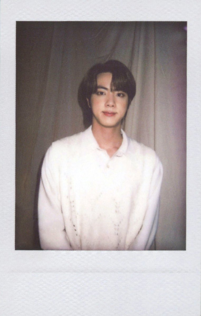 Scan] BTS DECO KIT Double Sided Instant /polaroid Photo : Seokjin