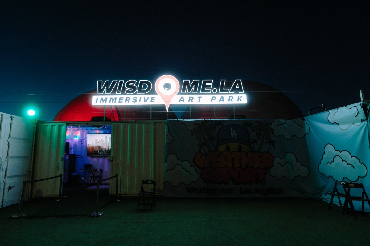 WEATHER FEST LOS ANGELES IS UNDERWAY!!!!!