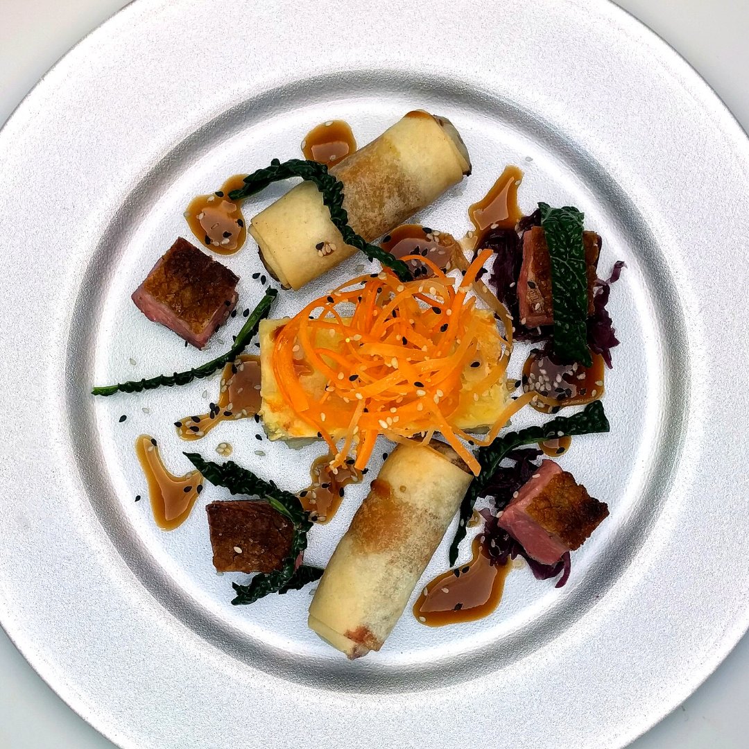 Our in-house development is constantly innovating on your behalf to help offer you up-to-date, on-trend, and quality products you can be proud to serve, but ultimately help you save time and ensure product consistency. 

#MadeToOrder #BuffetCanapeStarters  #Duck #DuckSpringRolls