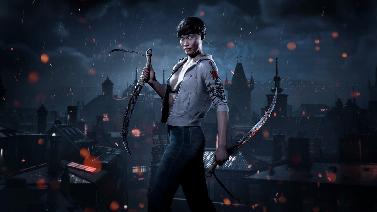 Bloodhunt's tweet image. 3 hours until sunset.