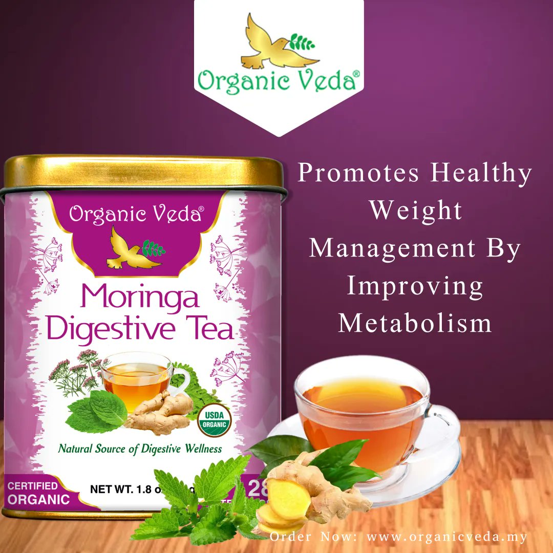 OrganicvedaM's tweet photo. Moringa digestive tea helps in removing the toxins from your body and cleanse your digestive system and prevents your digestive track from getting affected. It also helps you in recovering from indigestion, constipation disorder.

Buy Now: https://t.co/MzGhV5lAnd?

#Organicveda https://t.co/hD61wPUHZ3