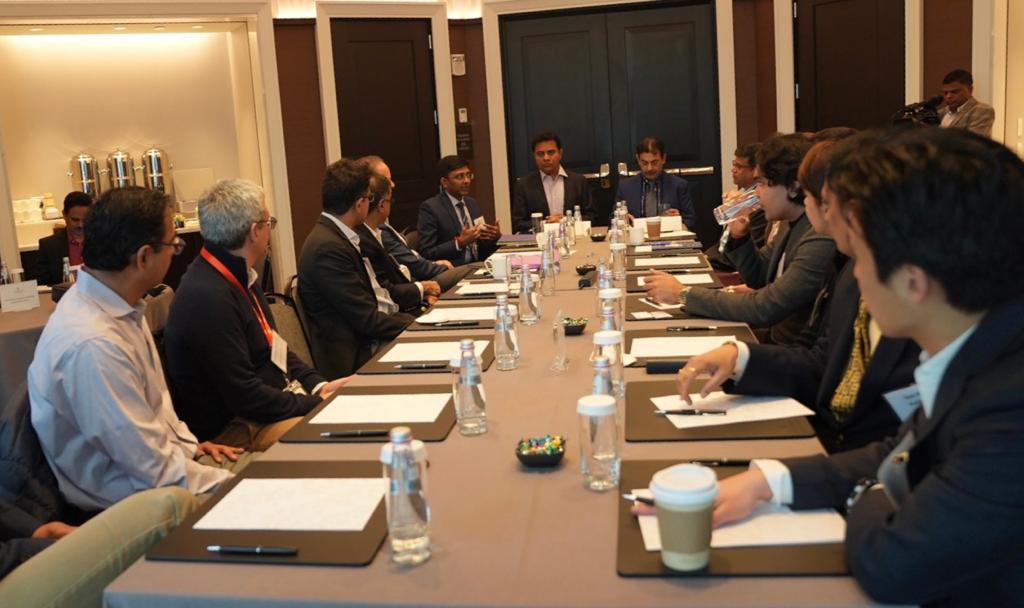 Speaking at a life Sciences Roundtable meeting in Boston, Minister @KTRTRS gave an overview of the comprehensive Life Sciences ecosystem existing in Telangana State and also highlighted the investment opportunities for global pharma and medtech companies.