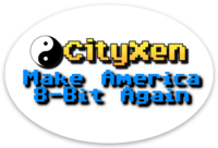 city_xen's tweet image. We're doing a #StickerWall #StickerExchange from those who create retro content &amp;amp; feature it in our videos. Have stickers &amp;amp; want it featured? Reply with sticker pics! (Pending CityXen Standards &amp;amp; Ethics Committee Approval) We'll return a #MakeAmerica8BitAgain sticker! #Clicky2024