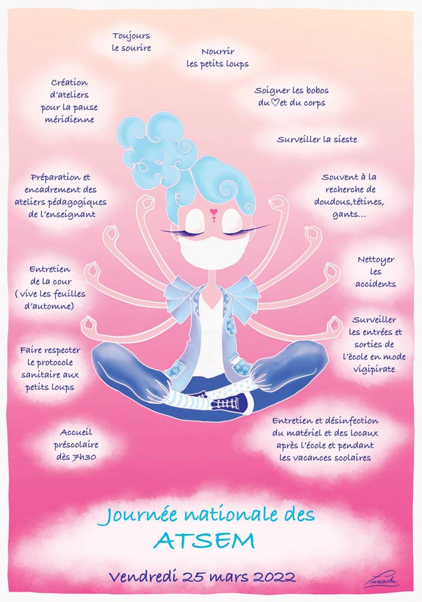 ATSEMdeFrance's tweet photo. Bonne journée aux #ATSEM ! Ne les oublions pas aujourd’hui #ecole #ecolematernelle #mairie #commune #metier #fonctionnaires #TeamPE https://t.co/HvADJhUJV8