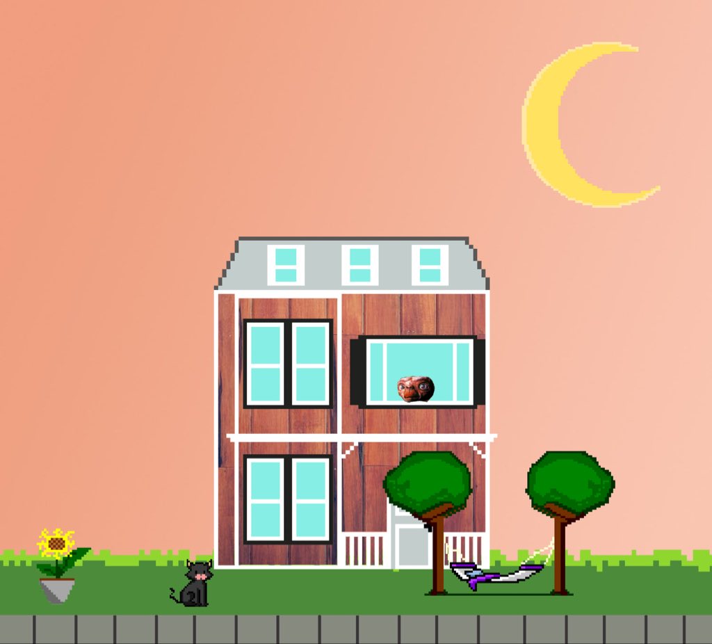 Look who‘s waiting for you🥺🖖👽. ET can‘t wait for The Crypto Houses Vol. 2!