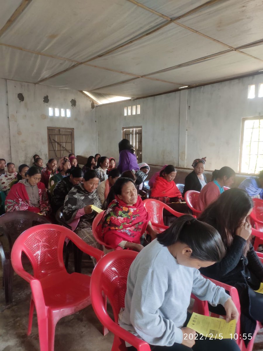 beti_mon's tweet photo. Awareness program on women centric schemes and programmes
at Leangnyu village on 5th Feb 2022

BBBP DISTRICT TASK FORCE MON
@nld_srcw 
@DEO_MonDistrict 
@MyGovNagaland https://t.co/zSg02Owk48