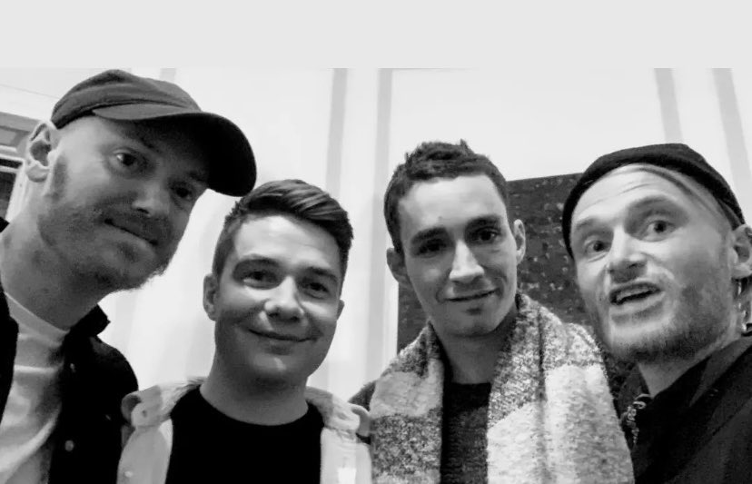 TheSheehab's tweet photo. Lovely to see so many of Robert Sheehan’s friends making the trip from the U.K. to watch him in #GateEndgame @GateTheatreDub Photo © @TheToilers https://t.co/UgxUxWh2Nm