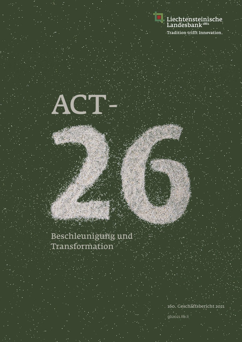 LLB_AG's tweet photo. Die #LLB-Gruppe hat heute ihren Geschäftsbericht 2021 mit integriertem #Nachhaltigkeitsbericht veröffentlicht. Vertiefungsthema ist unsere zukünftige Ausrichtung im Rahmen der Strategie #ACT26. https://t.co/n5Njry15BQ #LLBGeschäftsbericht https://t.co/USd1WuTW9I