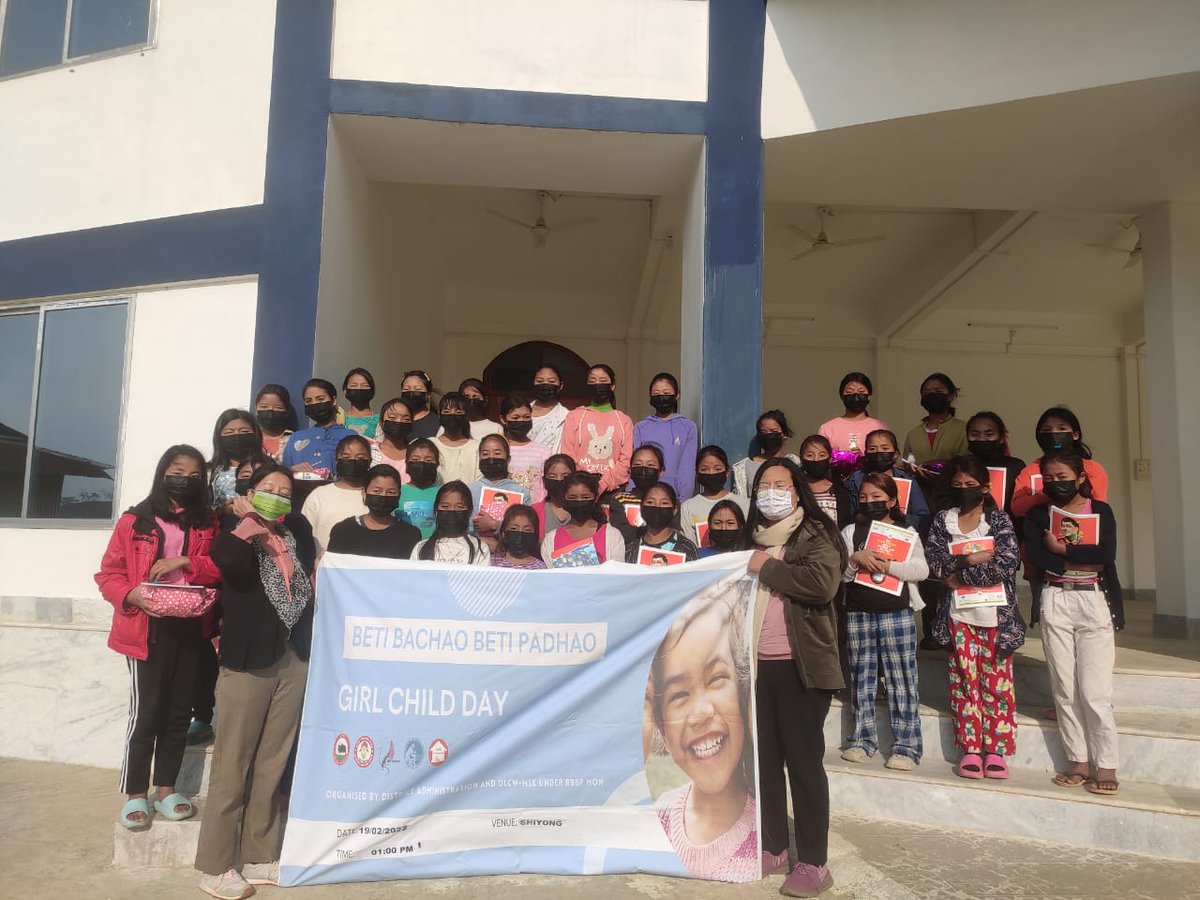 beti_mon's tweet photo. Girl Child Day celebration
at Shiyong village on 19th Feb 2022

BBBP DISTRICT TASK FORCE MON
@nld_srcw 
@DEO_MonDistrict 
@MyGovNagaland https://t.co/ezun80nZY0