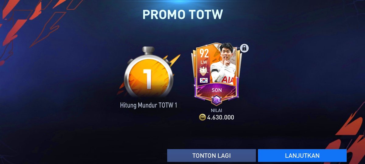 Akhirnya dapet Oppa Son, 2x percobaan saja 🔥🇰🇷 #fifamobile22 <a href="/FMDOfficial_/">FMD</a> <a href="/cjmofficial/">CJM</a>