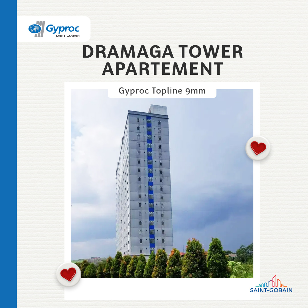 GyprocID's tweet photo. Dramaga Tower Apartement, Bogor.

Apartemen Dramaga Tower ini mempercayakan Gyproc Indonesia menggunakan bahan bangunan terbaik, yaitu Gyproc Topline 9mm untuk bagian plafon bangunannya. https://t.co/tJyekFb0cq