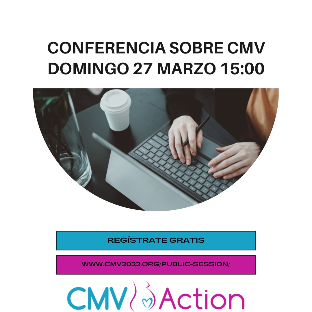 familiascmv's tweet photo. No te pierdas la sesión gratuita sobre #cmvcongenito que organiza @cmvaction sobre CMV.
📆 Domingo 27 de marzo
🕥15:00
👉 Regístrate gratis en este enlace
🔗https://t.co/UCrTOC2Ueb
#stopcmv #stopcitomegalovirus #citomegaloviruscongenito #1de200 #cmvawareness #cmvwarriors https://t.co/yg7JqKLG3B