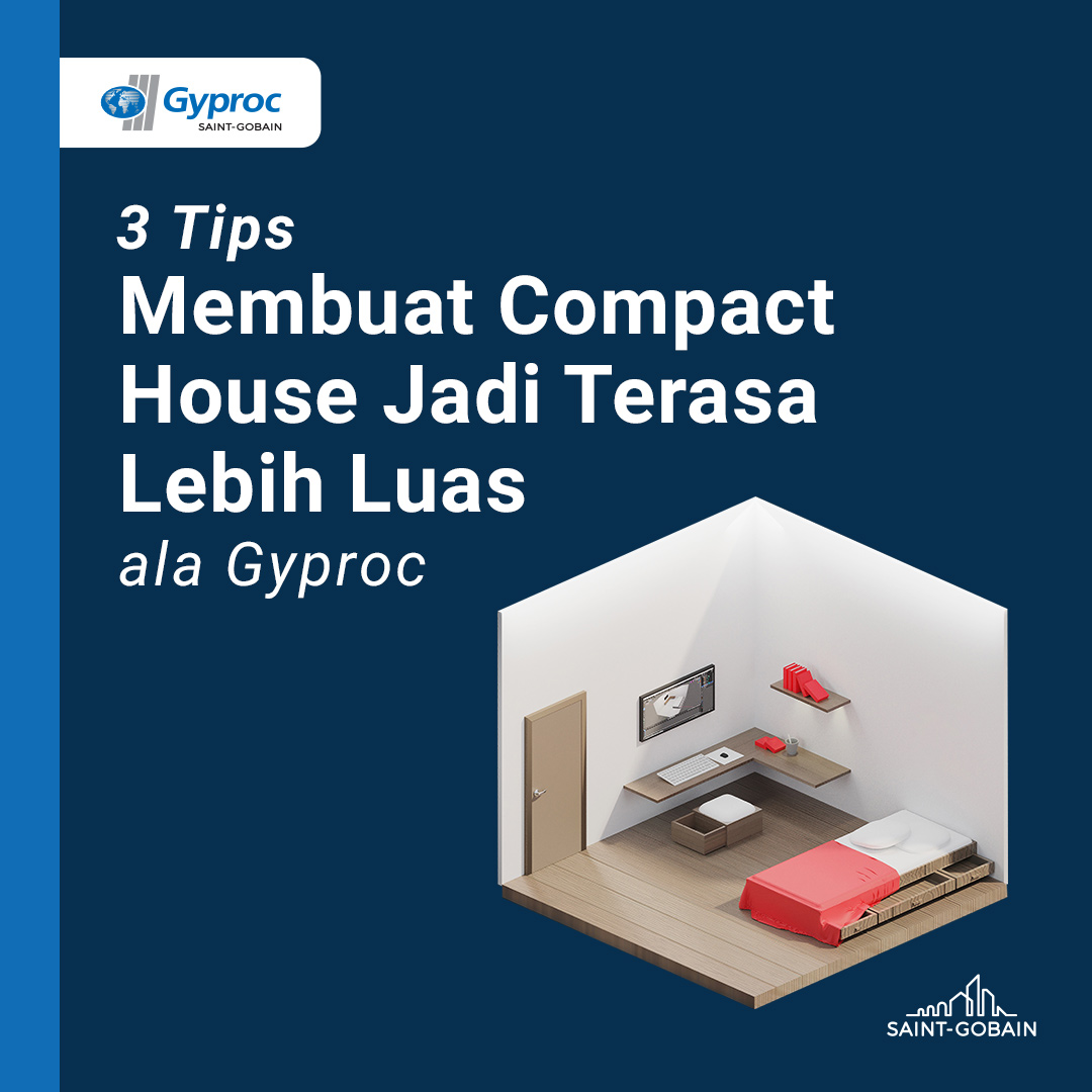 GyprocID's tweet photo. Rumah yang terlalu padat terkadang memiliki masalahnya sendiri karena terlihat sempit maupun kecil.

Nah, Gyproc Indonesia punya 3 tips nih agar Compact Housemu terasa lebih luas dan tentunya tetap meningkatkan estetika dalam hunian.

Yuk untuk cari tau lebih lanjut! https://t.co/jfoRYCyjDG