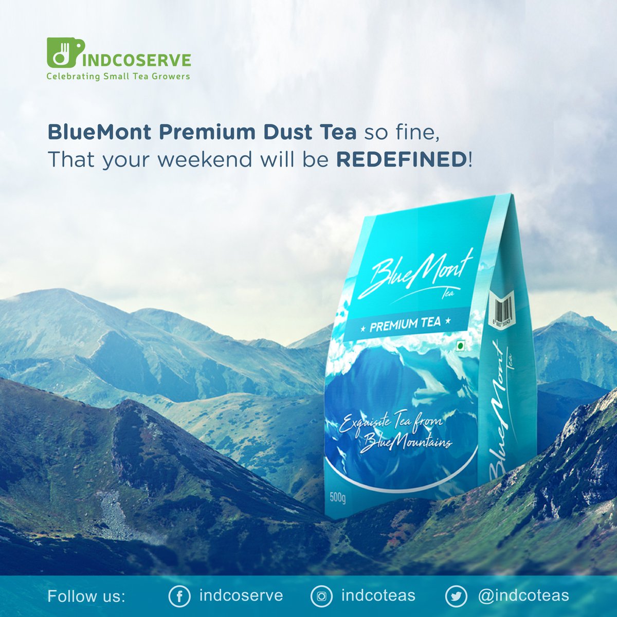 It's the END of the WEEK and that definitely calls for a cup of splendid BlueMont Premium Dust Tea!!
Get your very own BlueMont Tea on our website: indcoserve.com

#bluemonttea #teablend #indcoserve