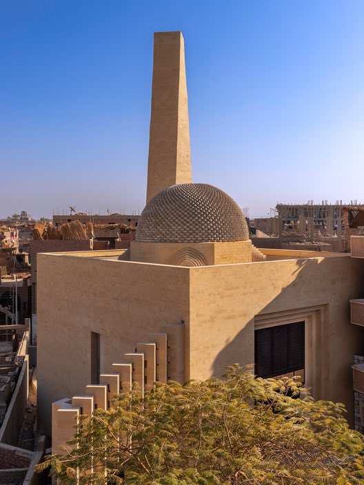 Sakinhub's tweet photo. ��صميم ابداعي خارج عن المألوف لمسجد باصونة في مصر من عمل دار عرفة للتصميم والعمارة

نال التصميم على عدة جوائز محلية وعالمية https://t.co/IRwXwaubAo
