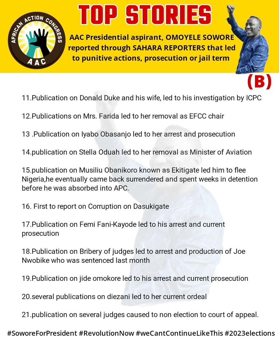 taiyelolu__'s tweet image. Youth Agenda @YeleSowore 2023...

Don&apos;t come here after 2023 that u don&apos;t have alternative that&apos;s why u vote Atiku, Tinubu, Peter Obi, stop ♻ Failed leader 

Sowore For President 2023.

Ghana Nigeria, #SOAP2022 Atiku Presidency Ronaldo