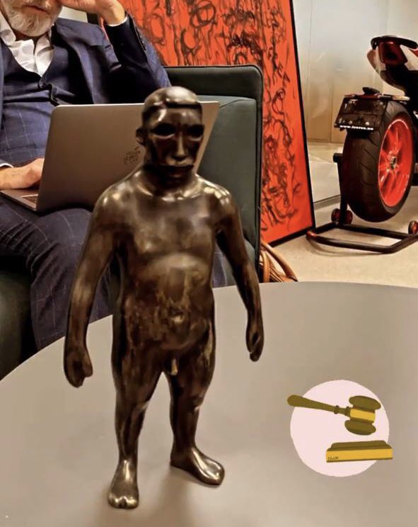 LightbulbmanNFT's tweet photo. Congratulations to Giraff and MrMoneyRain for winning the lightbulb man NFTs! The signed 1/1 prints will be a nice addition as well. Now, who is going to win the bronze statue?👀 if you don’t win, you can always buy one https://t.co/7PGH5YjXRZ https://t.co/mtDhcPWKE8