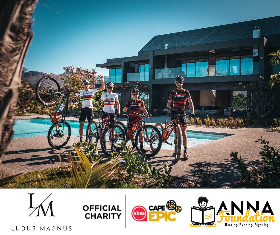 Today the Cape Epic riders are in for a treat as they make their way through the majestic Ludus Magnus Estate🚴🏼‍♂️🍇 We have partnered with Ludus Magnus to offer you the ULTIMATE 2023 EPIC EXPERIENCE 🚵🏼‍♂️🏅

Contact us to secure your 2023 Cape Epic entry and Ludus Magnus Experience!