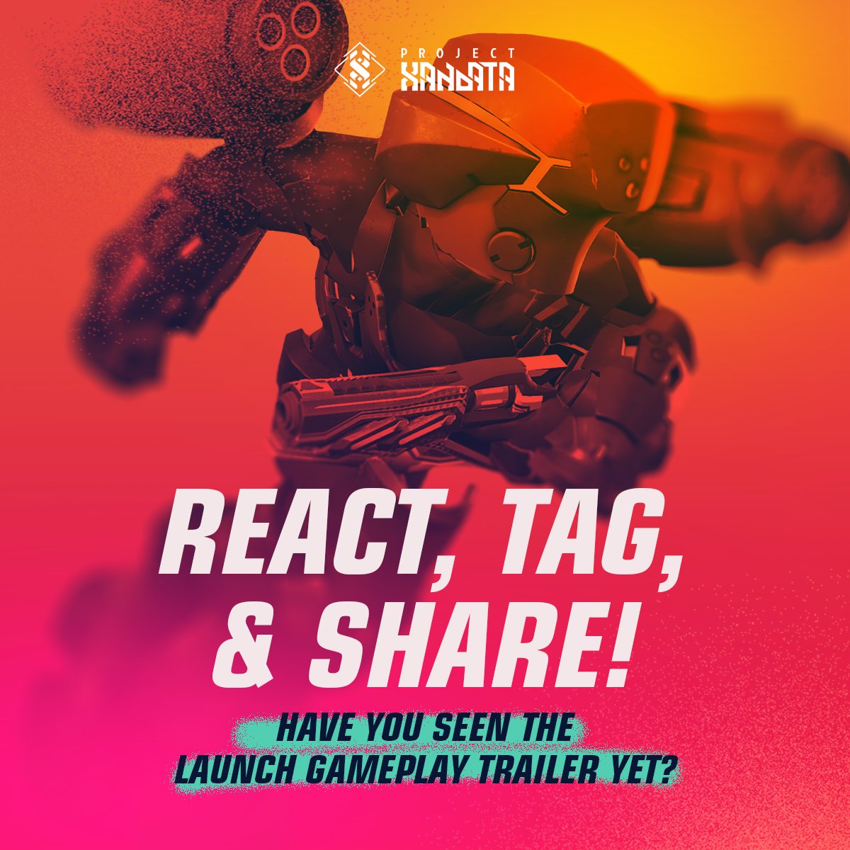 ProjectXandata's tweet photo. 📣 Hey Xandats!
🔥 The React, Tag & Share event is still ongoing! Join NOW and get a chance to win 300 X-Diamonds!
👉 Check the event here - https://t.co/Rfu9RvMkZn
😍 What are you waiting for? JOIN NOW!
#PXD #ProjectXandata
#PlayNow #PXDLFG
#S6 #Secret6 #PHGameDev https://t.co/pCGPDnH6nf
