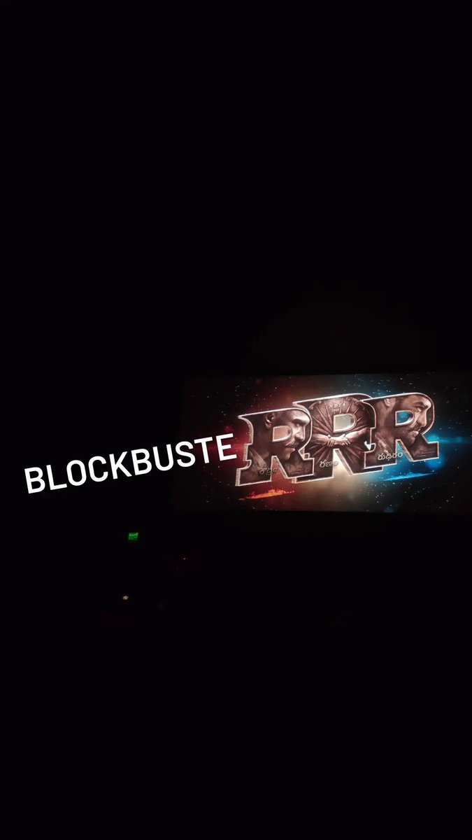 conan9726's tweet photo. RRRampfilm 
#BlockbusterRRR 
#RRRreview #RRRMoive #RRRTakeOver https://t.co/rwj6PSM4n3