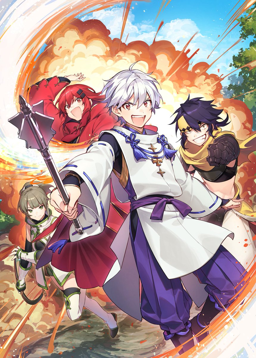 TOBOOKS's tweet photo. 【本日予約開始！】

＃ヒャッハーな幼馴染達と始めるVRMMO
最新３巻
6月10日発売決定！🎉

やりたい放題パーティがさらに加速！
戦神官の自由気ままな
無自覚最強冒��ファンタジー第3弾！

詳しくはこちらから！
https://t.co/JsgJXBAkmE https://t.co/JbYxUSJIvp