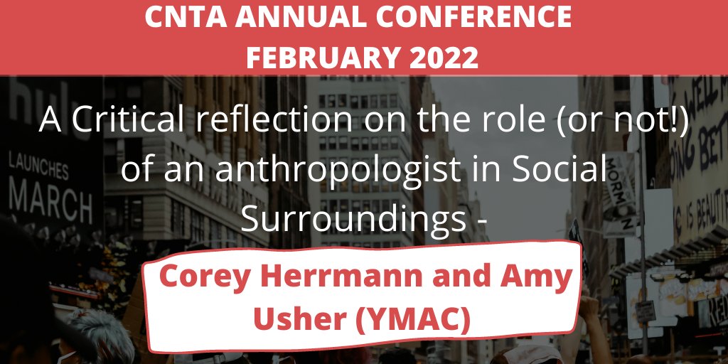 cnta2022's tweet photo. Day 1: Session 4 - Corey Herrmann and Amy Usher (YMAC) - A Critical reflection on the role (or not!) of an #anthropologist in Social Surroundings – traps for new players >> https://t.co/mZuZwMhFpR #cnta #anthropologists #resourcesector #culturalheritage https://t.co/4G84V22ISD