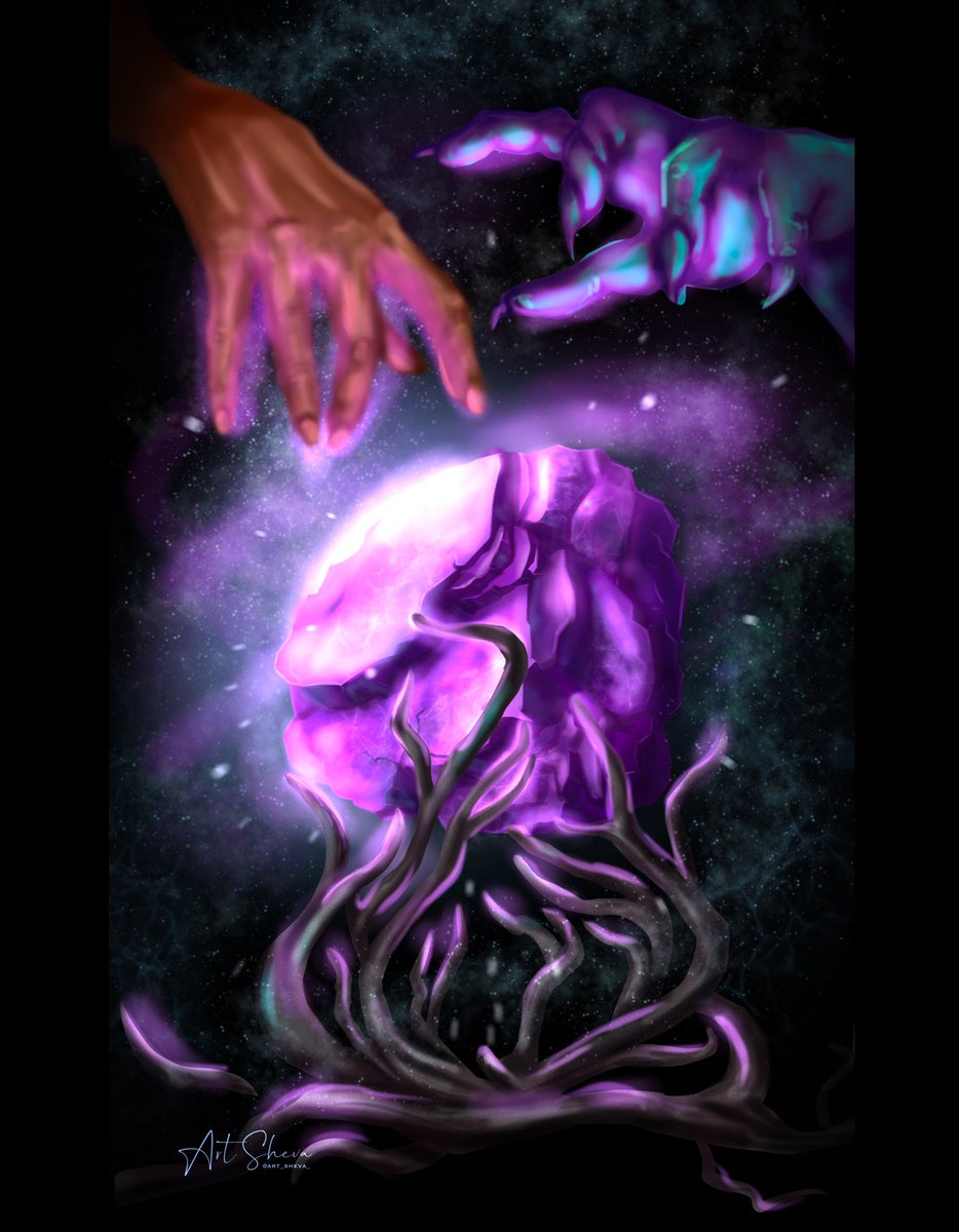 Art_SHEVA's tweet photo. Good morning.
I was showing my collections yesterday and it turns out one crystal is still available!!! Oh my gosh!
Happy to share it with you🖤

Magic Crystal of Titans via @signArtApp 
https://t.co/aYcCBiMHmZ #crystal https://t.co/m8mjkWCZLE