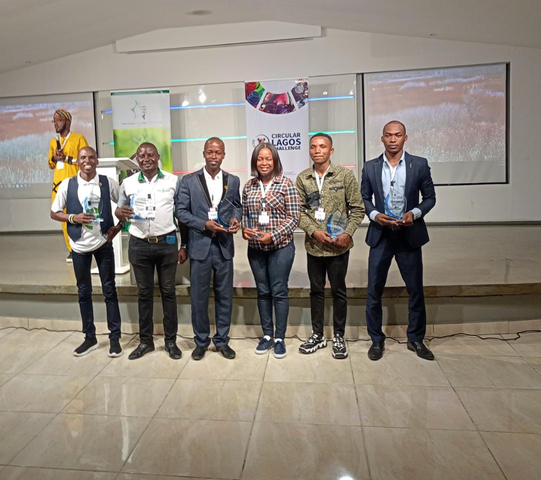 PETsPointNG's tweet photo. Tuesday 23/03/22 was a great day for us. 
After a firmly contested challenge for innovation in the circular space, we are glad to inform you that our solution Junkyard won in our category at the Circular Lagos Challenge @circularlagos 

We are grateful.

@shoslad https://t.co/aRbLG62ELX