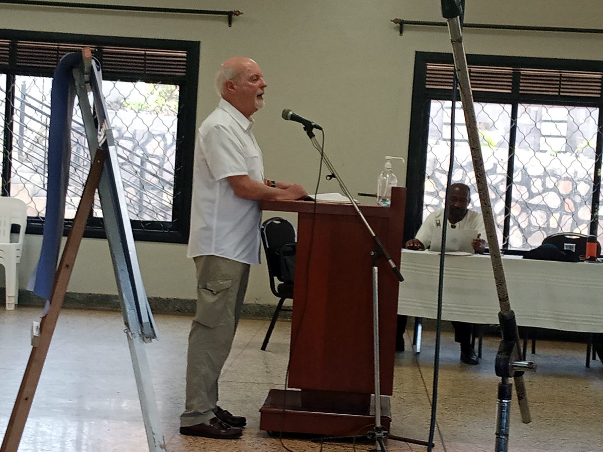 proc_task's tweet image. Dr John Johnson taking us through the second session