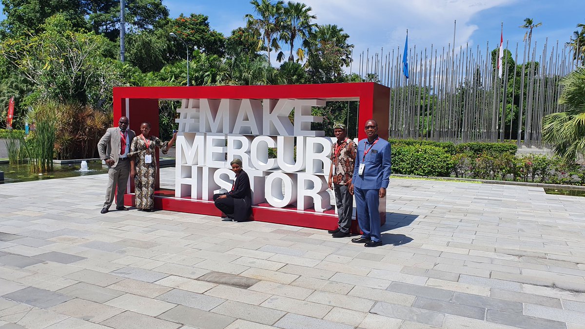 At the end of MC-COP4.2 the delegation from Tanzania, comprising of State Party and NGO took to document this memorable occasion.
Let's #MakeMercuryHistory together!
cc. @VPOTanzania @Gcla1895 @Tumeyamadini @NemcTanzania @STAMICOTZ @_TAWOMA @minamataMEA @IISD_ENB @HakiMadini2012