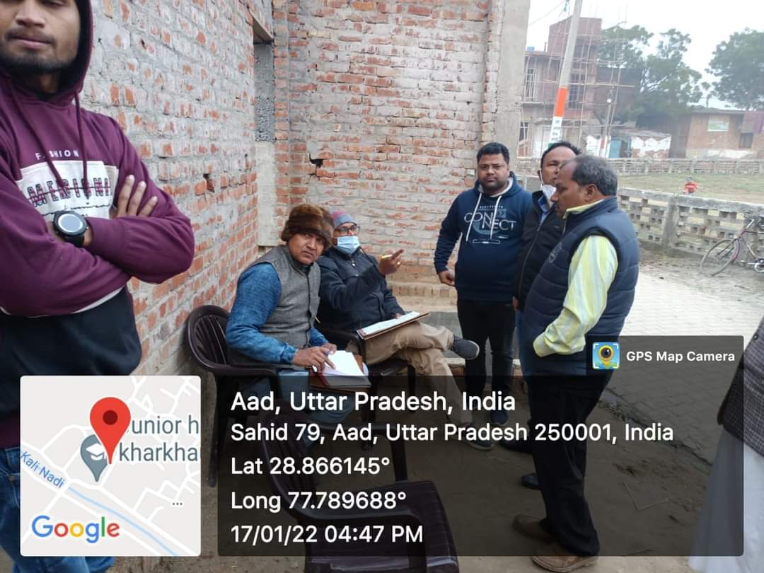 AtalMeerut's tweet photo. दिनांक 17.01.2022 को जनपद मेरठ, ब्लाक-खर्खोदा की ग्रामपंचायत आढ़ में डी0पी0एम0यू0 के सदस्यों के द्वारा समुदायिक सहभागिता के भौतिक सत्यापन किया गया जिसकी फोटोग्राफ निम्नप्रकार हैं - https://t.co/ZjxBOI6v6j