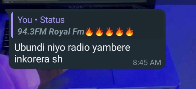 GabyTheMotivato's tweet image. 🚨🚨🚨🚨🚨🚨🚨
My status is showing how the things are going to be in this #UltamateLockdownWeekend on @RoyalFMRwanda 🔥🔥🔥
From now to tomorrow midnight with @krissvicc in #ScratchBox  nzababwiza ukuri ntayindi radio yo Kumva muri weekend uretse @RoyalFMRwanda  
@JackieLumbasi