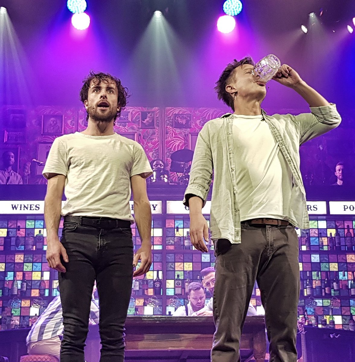 jameseyb1's tweet photo. @choirofman returning to the #westend in October! ⭐👌🏽 I'll drink to that 🍻🍹#choirofman @BenNorris7 @alihiggins15 https://t.co/2ZqR11vMI7
