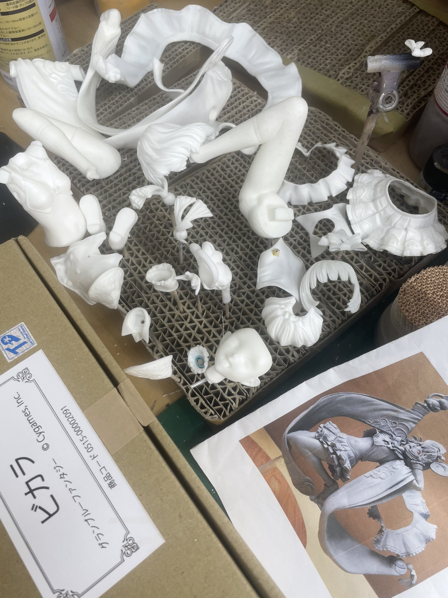 グランブルーファンタジー ゼタ ガレージキット 古い ワンフェス CBRGUKEI