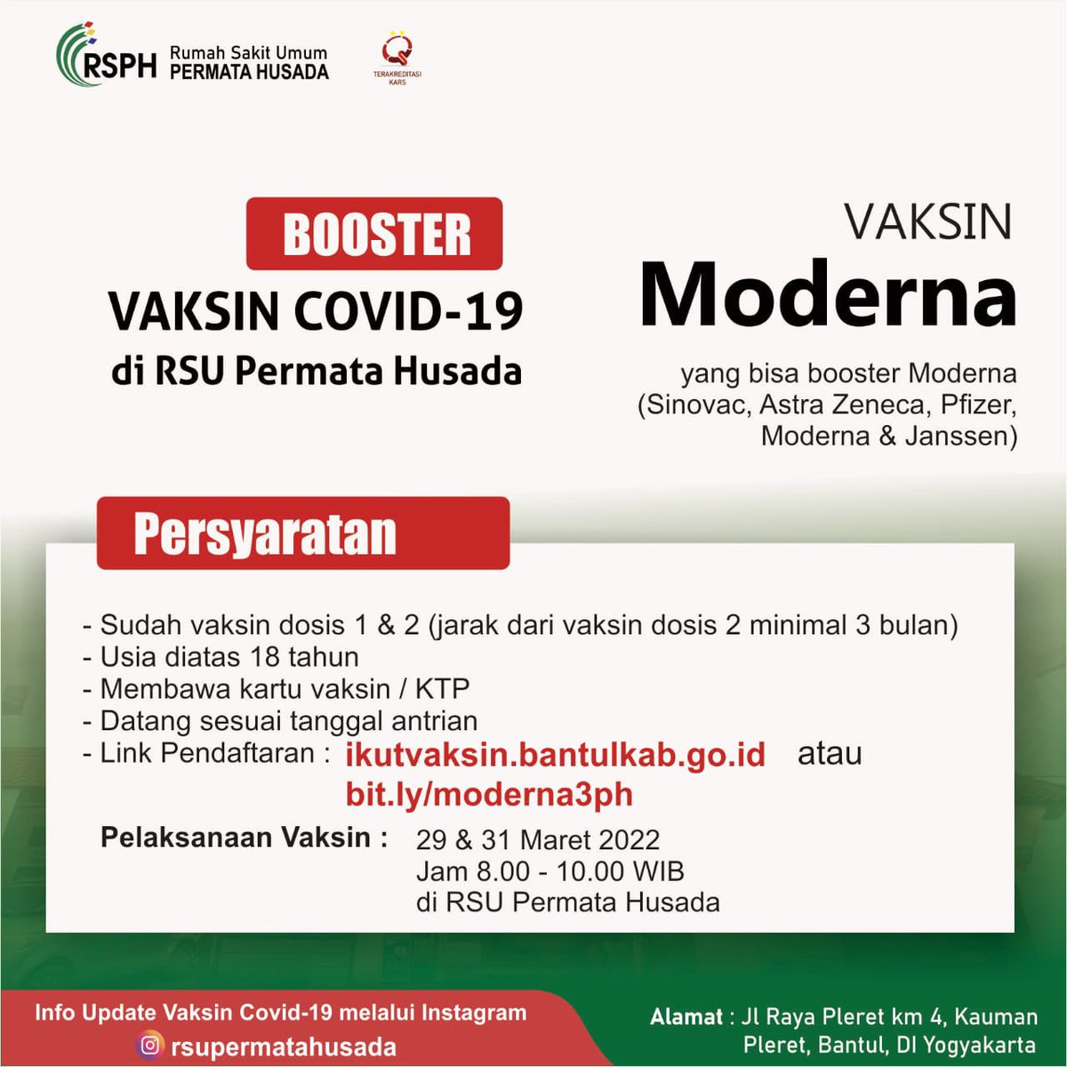 rezzacaesaria's tweet photo. Yuk Booster 🚀 
@JogjaUpdate @Jogja24Jam https://t.co/jPWVQgHPma