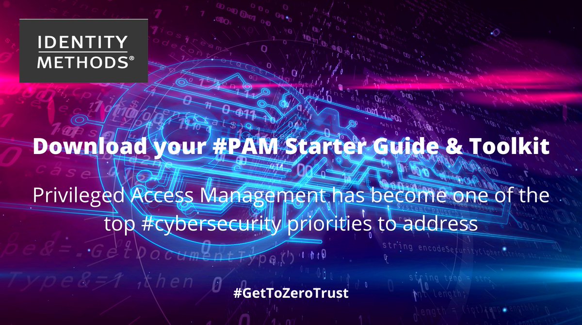 IdentityMethods's tweet image. With more companies adopting #flexibleworking models, security teams are facing greater challenges when it comes to monitoring remote access requests. Learn how #PAM can help manage access in line with a #ZeroTrust strategy to vastly improve #cybersecurity loom.ly/WHEymic