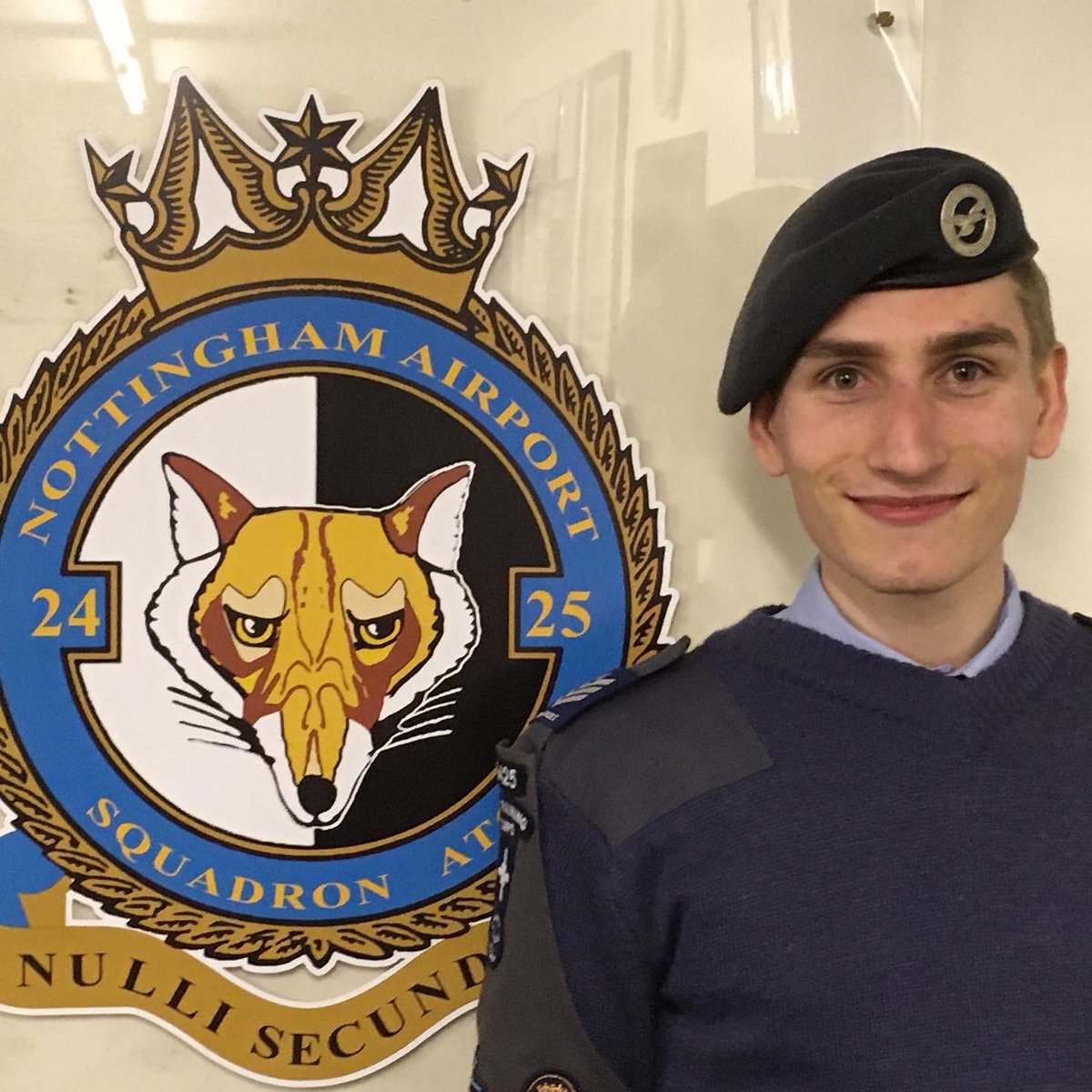 Last night saw, after 7 years of commitment to @2425AirCadets we said goodbye to FS Goddard and thanked him for all his efforts. Looking forward to imminently welcoming Mr Goddard back as part of the staff team. #commitment #rafac #aircadets